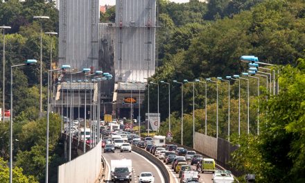 Fermé dans le sens nord-sud jusqu’à 22 heures : accident sous le tunnel de Fourvière