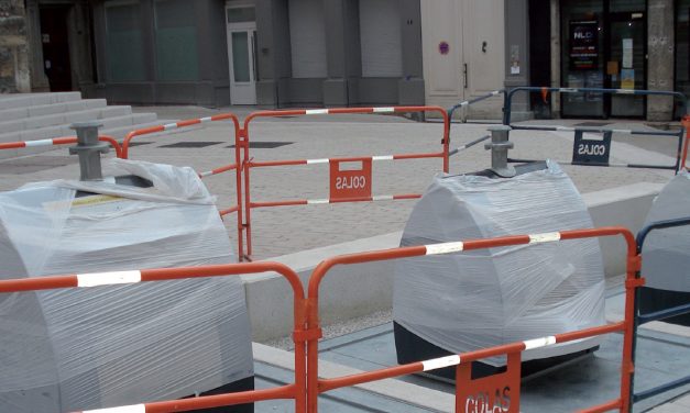 Les conteneurs enterrés de la rue Marchande à Vienne seront mis en service le 30 octobre