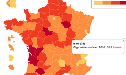 Glyphosate : dans la moyenne basse française, l’Isère en épand 38,1 tonnes…