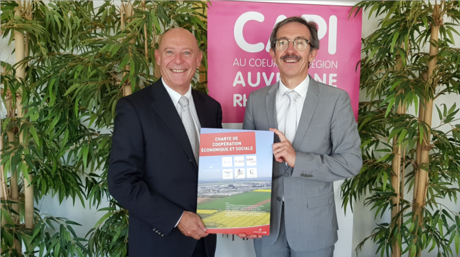    Pour favoriser l’emploi des riverains au sein de l’aéroport : la CAPI et Saint Exupéry signent une charte de coopération