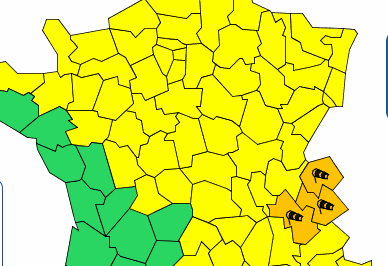 L’Isère placée en vigilance orange « vents violents »