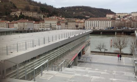 Il aura fallu attendre 13 ans ! Les travaux de l’escalier monumental du musée de St-Romain-en-Gal terminés 