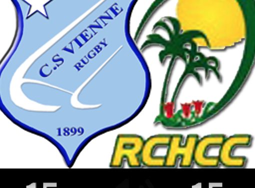 Rugby : match nul, Vienne mis en échec par Hyères-Carqueiranne à Jean Etcheberry