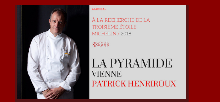 Rumeurs autour de la sélection 2018 du Guide Michelin : Patrick Henriroux cité pour une possible 3ème étoile