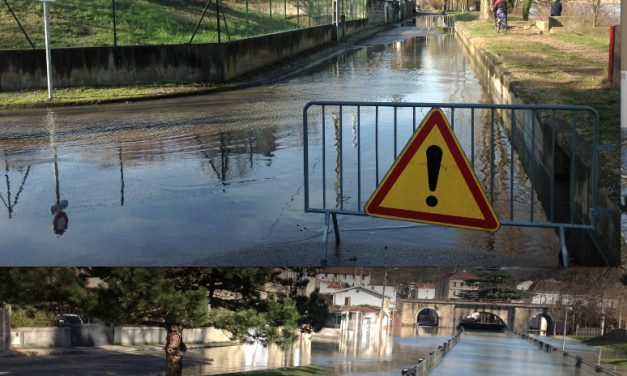Inondation : Vienne et Saint-Romain-en-Gal commencent à avoir les pieds dans l&rsquo;eau…