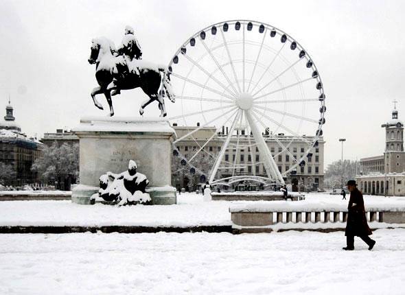 La Métropole de Lyon déclenche son « plan neige »