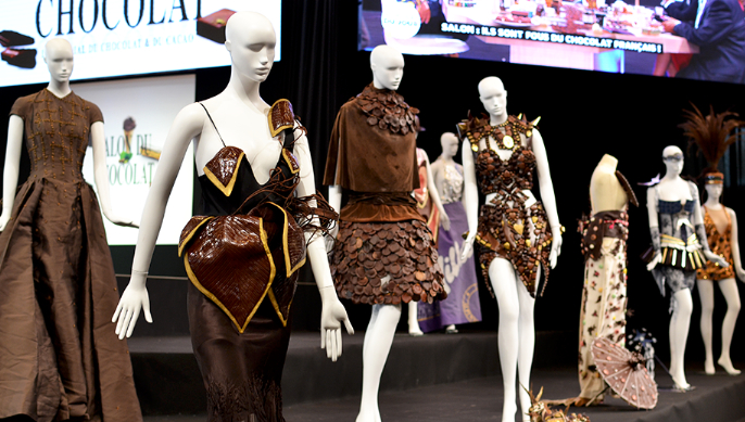 Des robes en chocolat, des ateliers, Guignol… : le roi chocolat fait son show à la salle-des-fêtes de Vienne du 9 au 11 mars