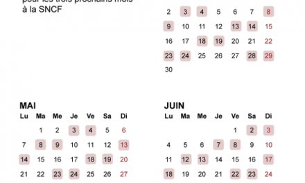 Trente-six jours au total, grève perlée annoncée à la SNCF : le calendrier des perturbations