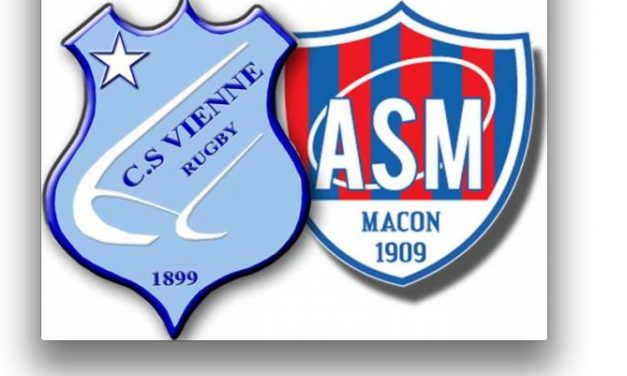 Rugby : au stade Jean Etcheberry, Mâcon l’emporte d&rsquo;un cheveu face à Vienne