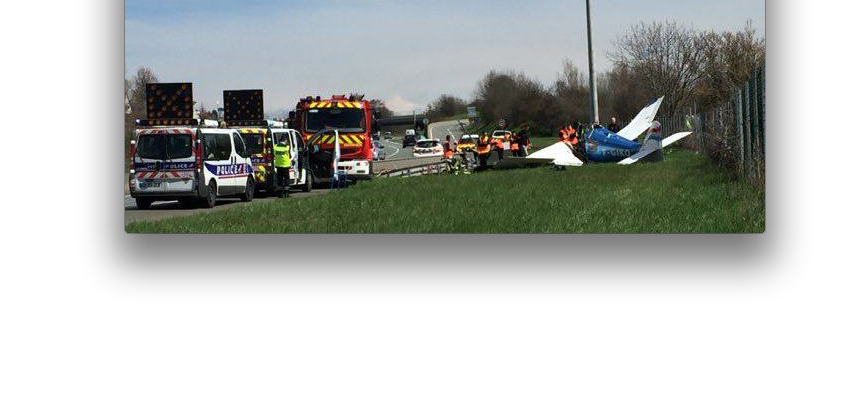 Deux morts : un bimoteur s’écrase sur l’Autoroute A 47, près de Saint-Chamond