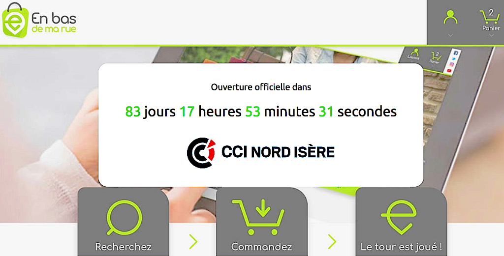 « enbasdemarue.fr » : la CCI Nord-Isère se lance dans le… e.commerce !