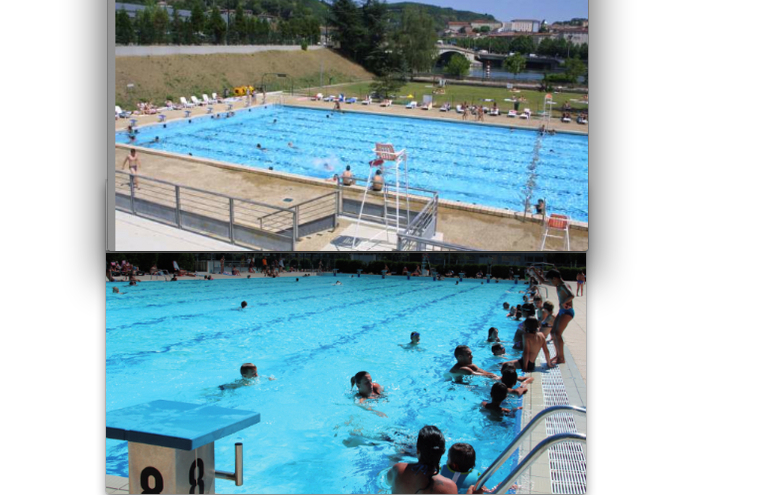 Piscines : à Saint-Romain-en-Gal et Eyzin-Pinet, les bassins extérieurs ouvrent demain