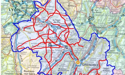 Nord-Isère : la carte des routes les plus accidentogènes