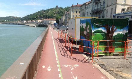 Les travaux de la « voie verte » à Vienne, reprennent lundi, de nuit, pendant deux jours 