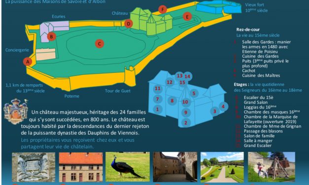 Idée de sortie : repris par Blandine et Benoît Deron, le château de Septème désormais ouvert au public…