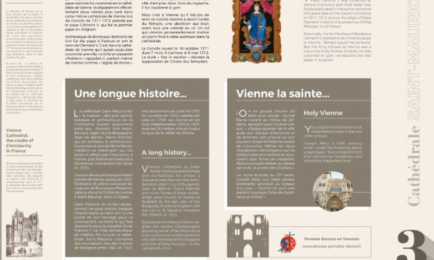 Les 100 000 touristes qui transitent par la cathédrale Saint-Maurice mieux informés sur le site religieux