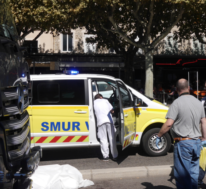 Une femme renversée par un poids-lourd : accident mortel cet après-midi, cours Brillier à Vienne