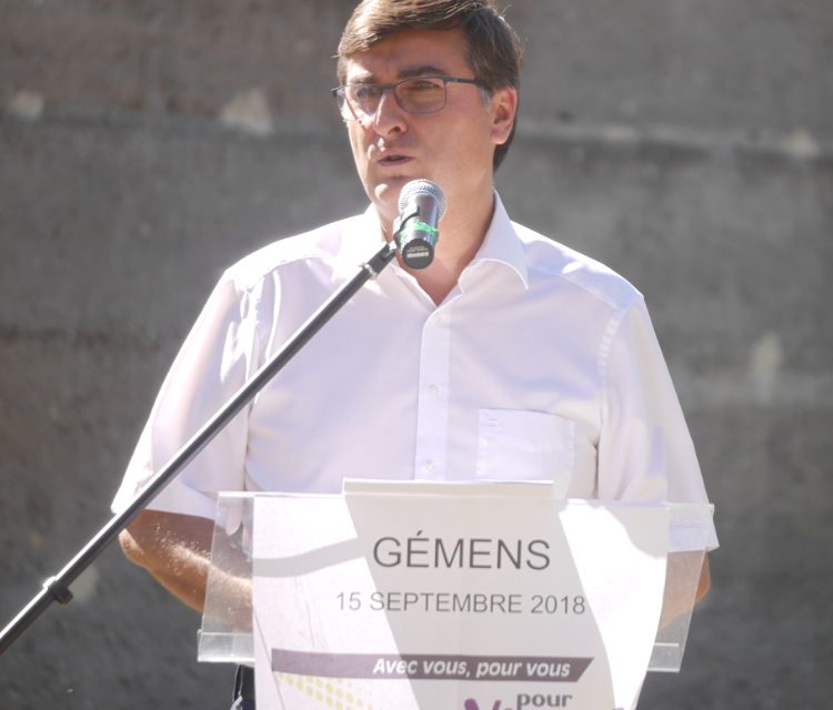Devant 450 personnes au parc de Gemens : Thierry Kovacs lance la campagne de… 2020