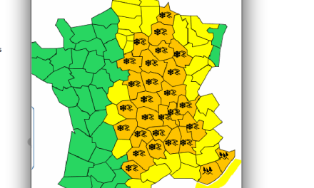 Lyon et le Nord-Isère concernés : alerte orange neige et verglas, cette nuit, jusqu’en plaine