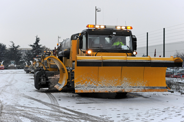 La Métropole de Lyon a mis en place cette nuit son dispositif neige