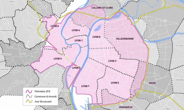 Création d&rsquo;une ZFE : à partir du 1er janvier 2019, une partie des professionnels bannis de circulation dans la métropole lyonnaise…