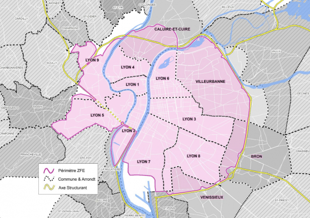 Création d’une ZFE : à partir du 1er janvier 2019, une partie des professionnels bannis de circulation dans la métropole lyonnaise…