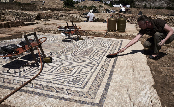 Entrée libre : une conférence sur les mosaïques découvertes sur le site de la « Petite Pompéi » à Sainte-Colombe