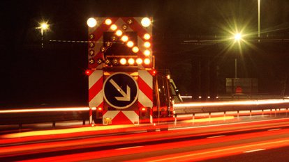 Du lundi 8 au jeudi 11 octobre : l’A 7 coupée  tous les soirs pendant quatre jours pour travaux