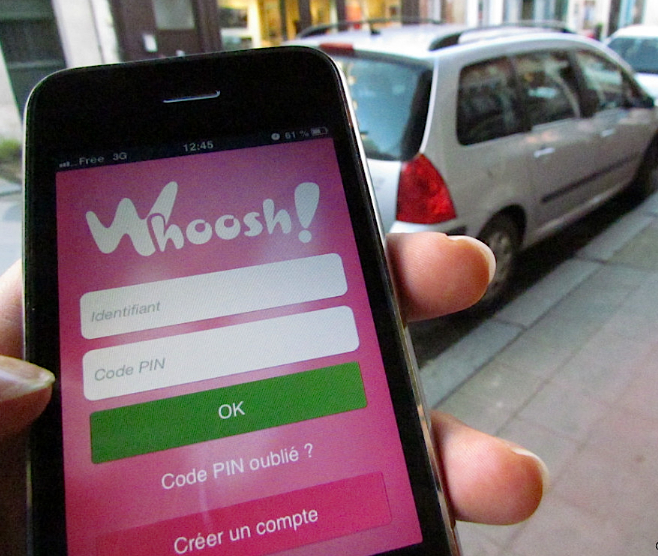 Du nouveau depuis aujourd’hui à Vienne avec 1 h de stationnement gratuite et une « appli » :  Whoosh…