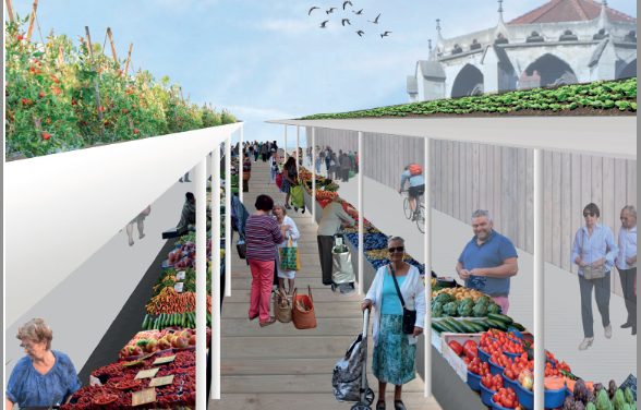 Urbanisme : quand des étudiants imaginent le marché de Vienne du futur…