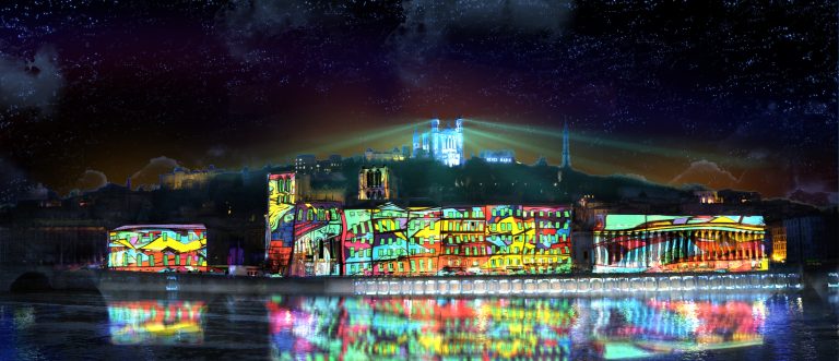 La Fête des Lumière 2018 à Lyon plus centrée sur la Presqu’île, retour de la Tête d’Or et du Grand Hôtel-Dieu