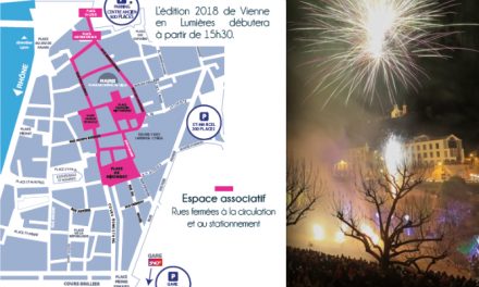 8 décembre à Vienne : gondoles vénitiennes, animations, vitrines animées et une Pyramide en rouge et d’or…