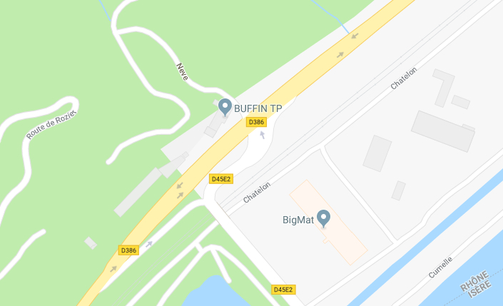 Des feux tricolores sur la RN 386 à la sortie du barrage de Reventin-Vaugris ?