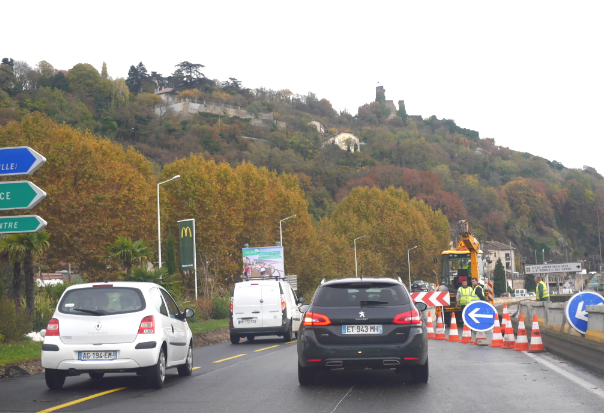 Travaux de la voie verte : une voie unique sur la voie express à partir du mardi 4 décembre…