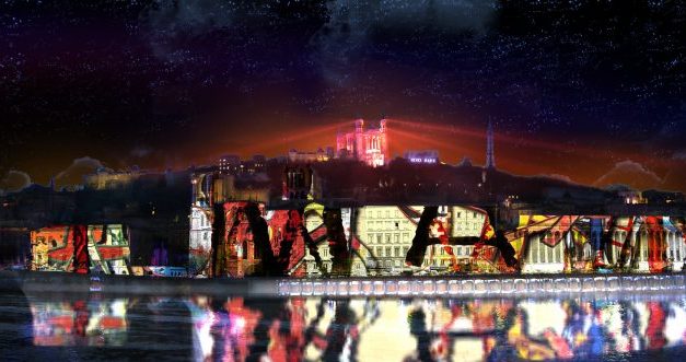 La Fête des Lumière 2018 à Lyon plus centrée sur la Presqu&rsquo;île, retour de la Tête d&rsquo;Or et du Grand Hôtel-Dieu
