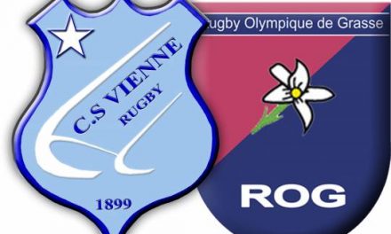 Rugby : les Viennois s’offrent  dans la douleur à Grasse leur 2ème victoire d’affilée