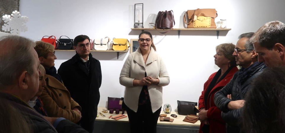 Créée par une commerçante de 22 ans : la première « boutique test » de Vienne, dédiée à la maroquinerie, inaugurée