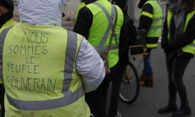 400 gilets jaunes manifestent à nouveau à Vienne, cette fois pour un Référendum d’Initiative Citoyenne