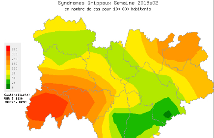 Désormais en phase épidémique : la grippe est arrivée en Auvergne-Rhône-Alpes