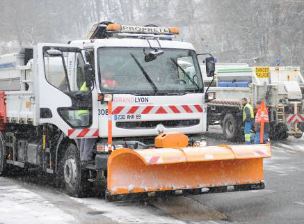 Alors que Météo France est…en grève, la Métropole de Lyon accentue son dispositif de déneigement