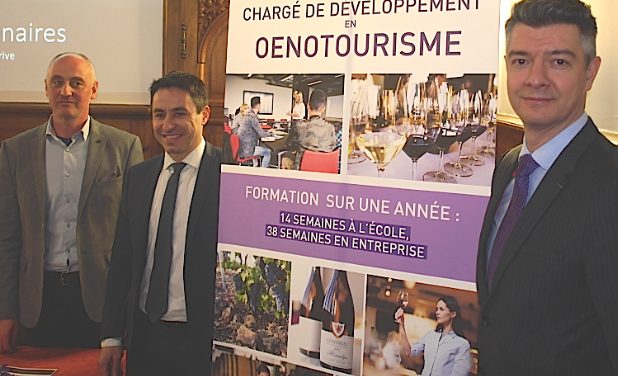 Parrainée par Philippe Guigal : création à Vienne d&rsquo;une des deux formations françaises en œnotourisme à Bellerive