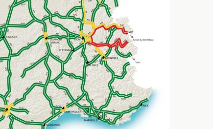 Bouchons annoncés : samedi classé noir sur les routes d’Auvergne-Rhône-Alpes