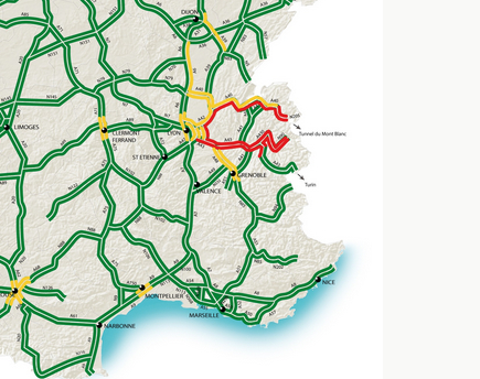 Bouchons annoncés : samedi classé noir sur les routes d’Auvergne-Rhône-Alpes