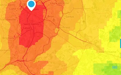 Pollution de l’air à Lyon et dans le Nord-Isère : abaissement de la vitesse de 20 km/h sur tous les axes routiers