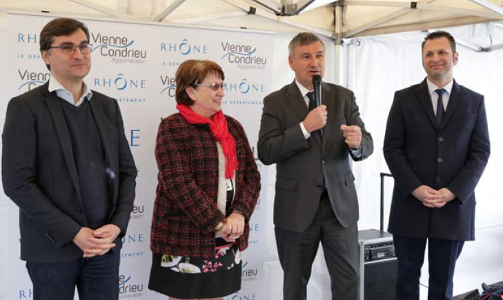 Inauguration : l’ancien siège de l’ex-Communauté de communes de Condrieu transformé en « Maison des Services Publics »