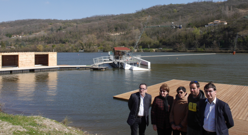 Reprise par Wam Park, voilà à quoi ressemblera la base nautique de Condrieu qui rouvre le 13 avril…