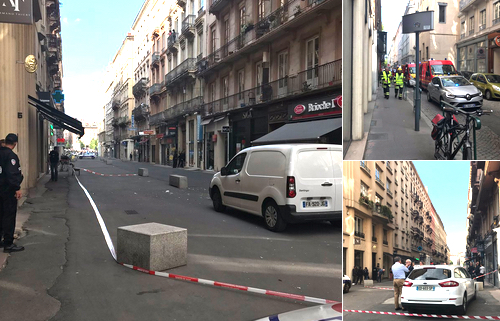 Un colis piégé  : huit blessés suite à une explosion dans le centre-ville de Lyon
