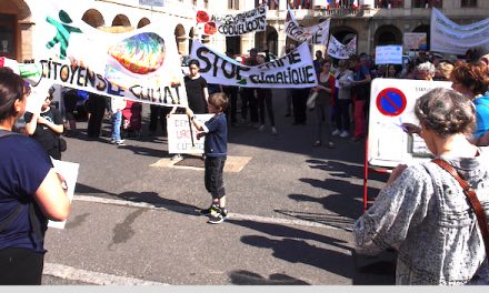 Deux cents à marcher pour le climat samedi matin à Vienne