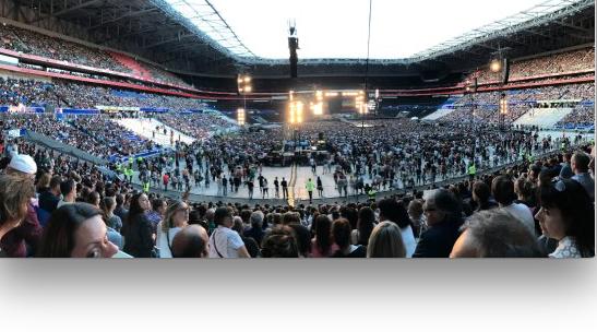 Le Groupama Stadium de Décines en mode concerts pour Ed Sheeran : 150 000 personnes attendues à partir de demain !