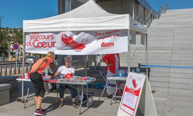 Yoga Géant sur le toit du musée de Saint-Romain-en-Gal : 170  suspendues entre ciel et terre